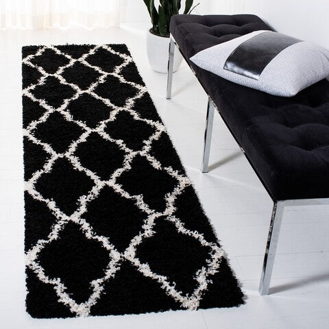 safavieh clearance dallas shag sgd257z black rug