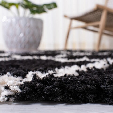 safavieh clearance dallas shag sgd257z black rug