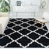 safavieh clearance dallas shag sgd257z black rug