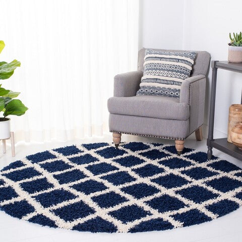 safavieh clearance dallas shag sgd258n navy rug
