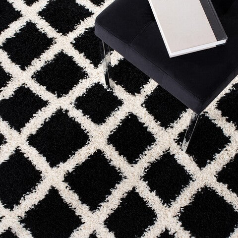 safavieh clearance dallas shag sgd258z black rug