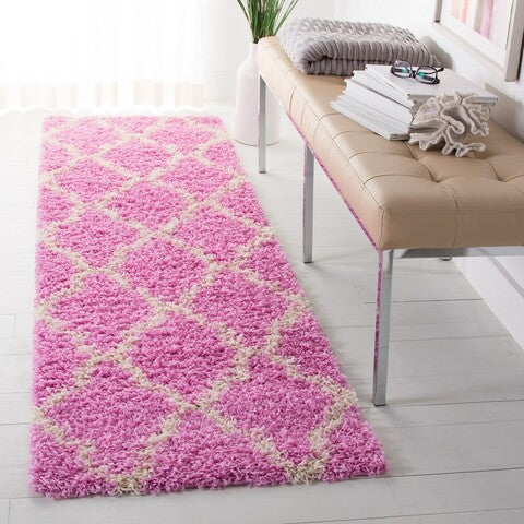 safavieh clearance sgd dallas shag sgds257i pink rug