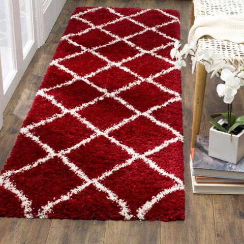 safavieh clearance hudson shag sgh281r red rug
