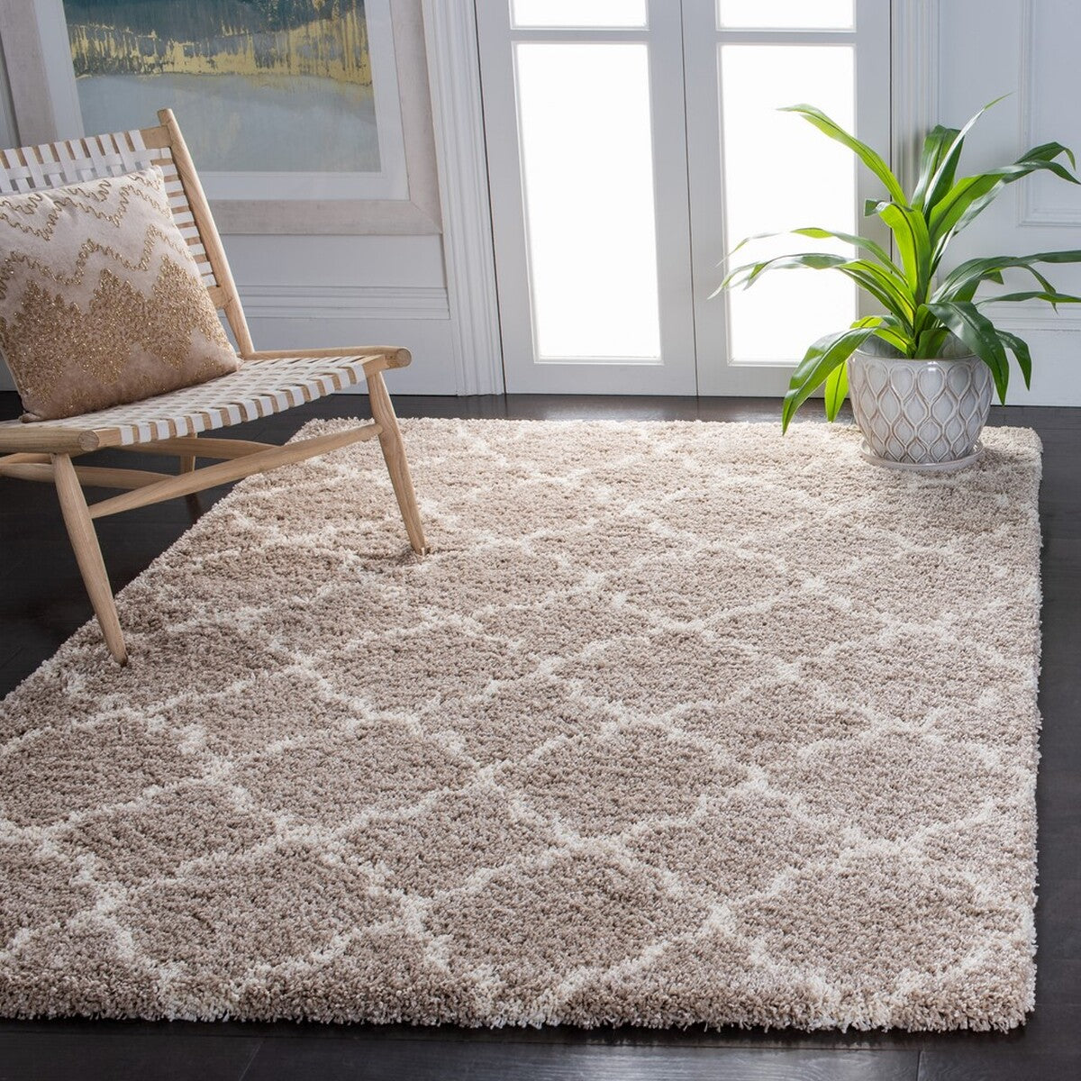 safavieh clearance hudson shag sgh282f beige rug