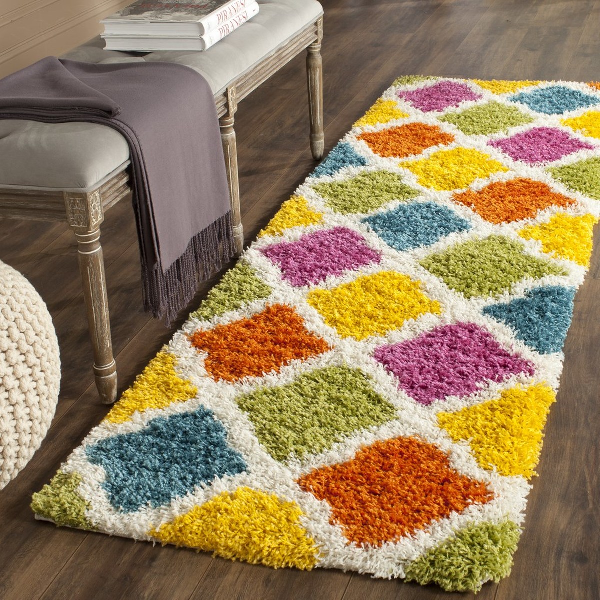 safavieh clearance sgk shag kids sgk562a ivory rug