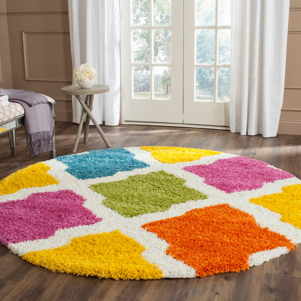 safavieh clearance sgk shag kids sgk562a ivory rug