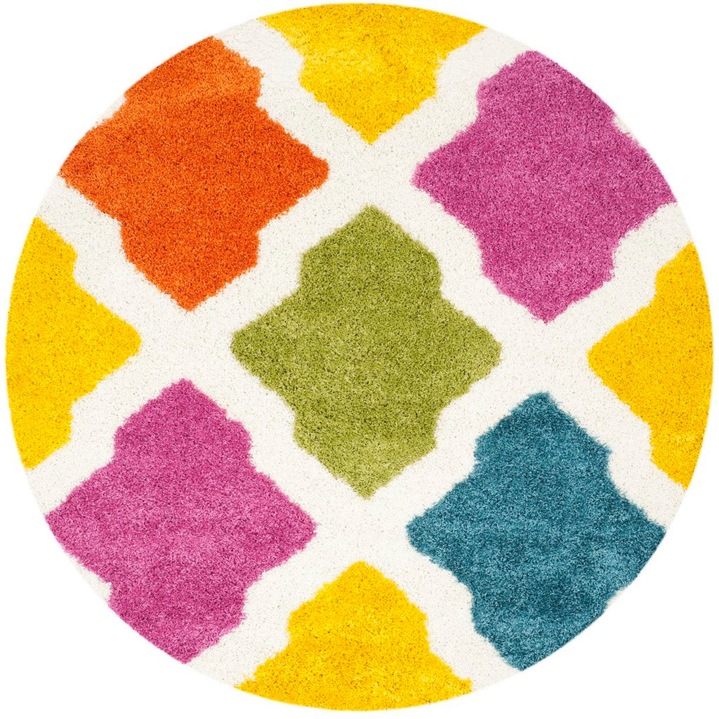 safavieh clearance sgk shag kids sgk562a ivory rug