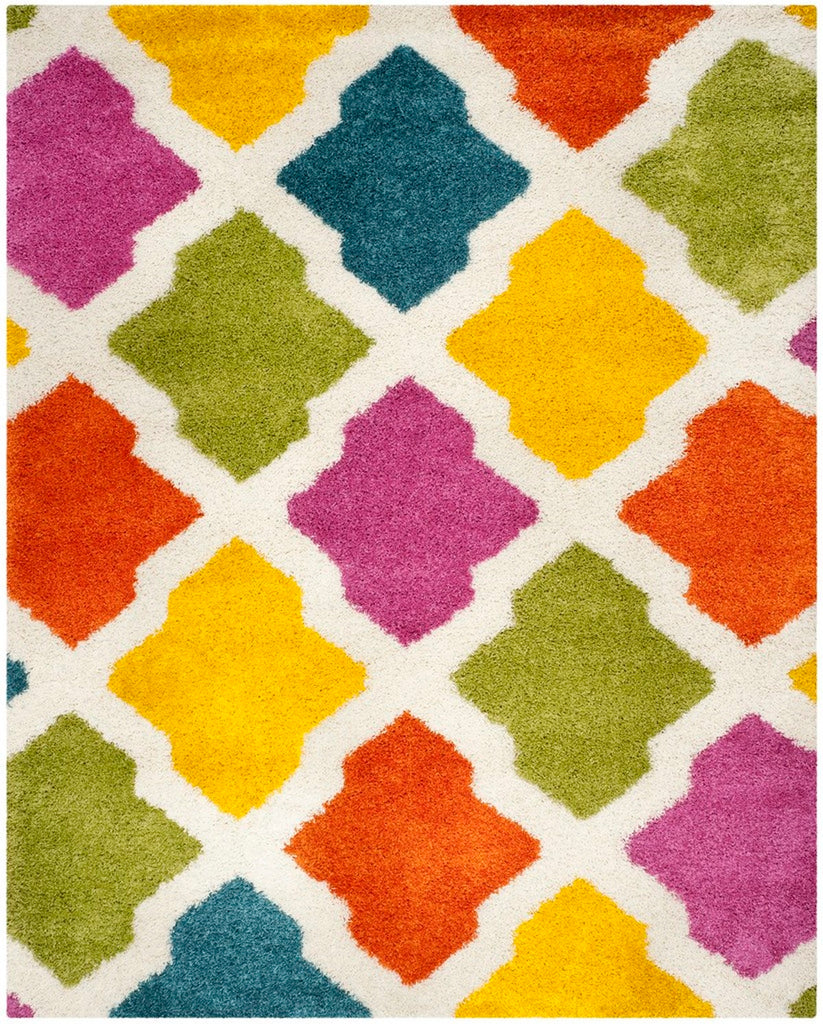 safavieh clearance sgk shag kids sgk562a ivory rug