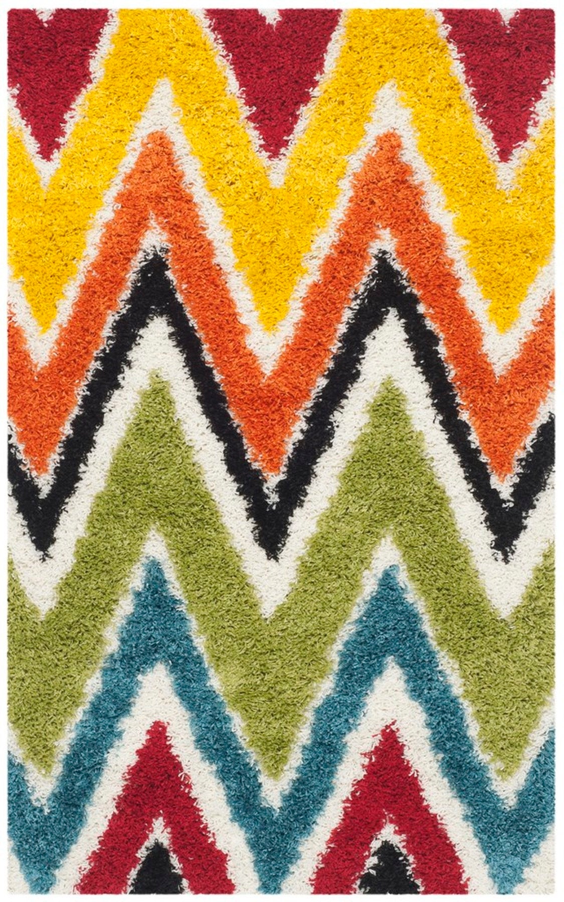 safavieh clearance sgk shag kids sgk567a ivory rug