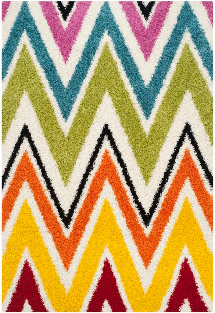 safavieh clearance sgk shag kids sgk567a ivory rug