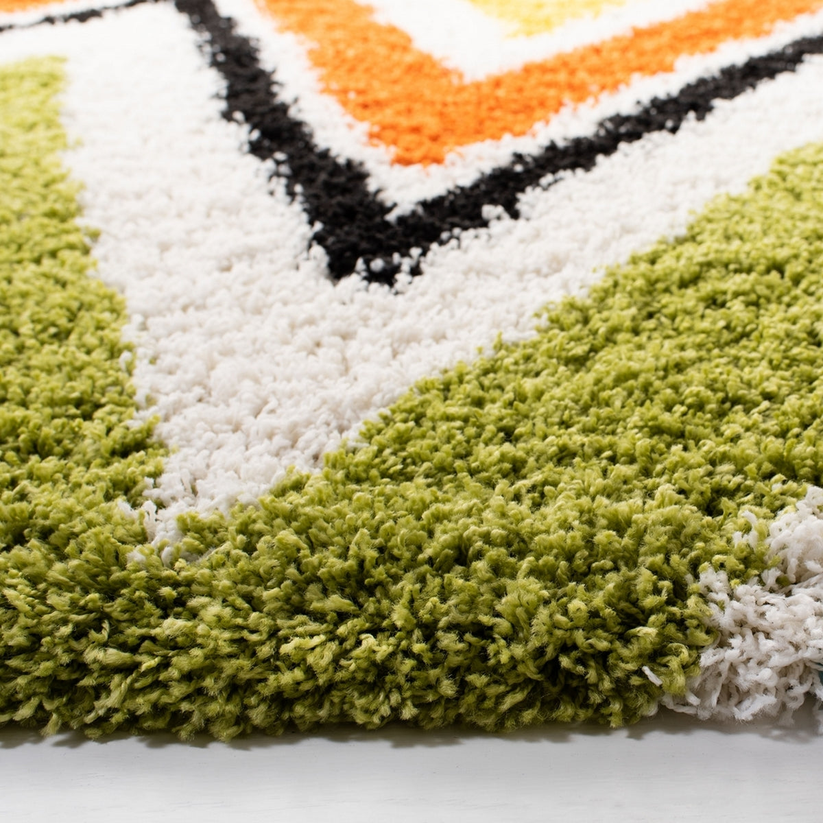 safavieh clearance sgk shag kids sgk567a ivory rug