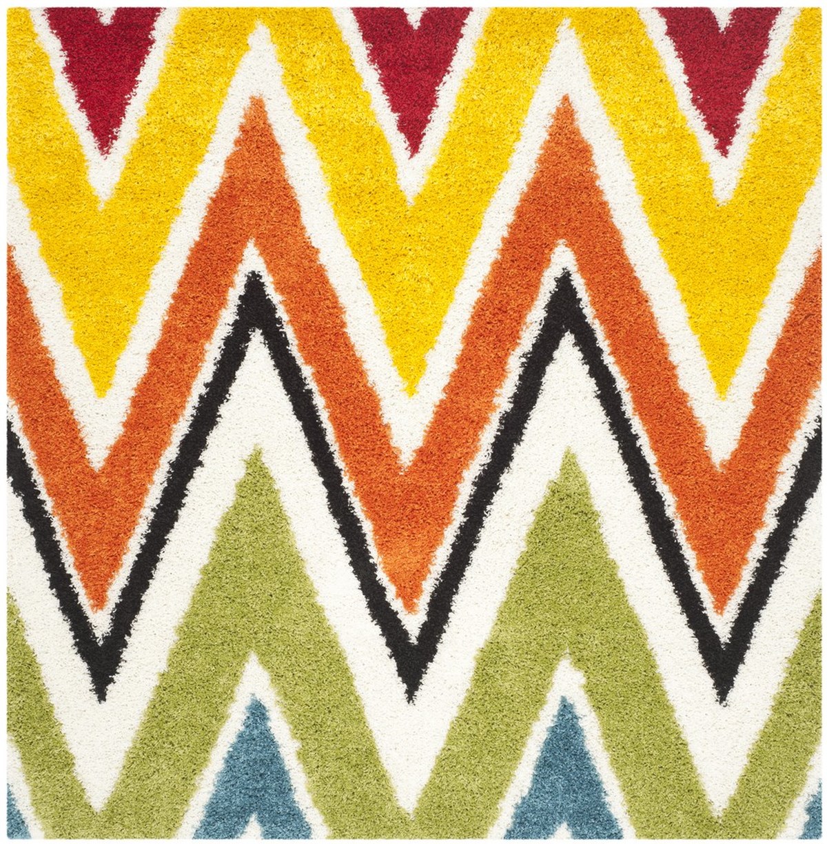 safavieh clearance sgk shag kids sgk567a ivory rug