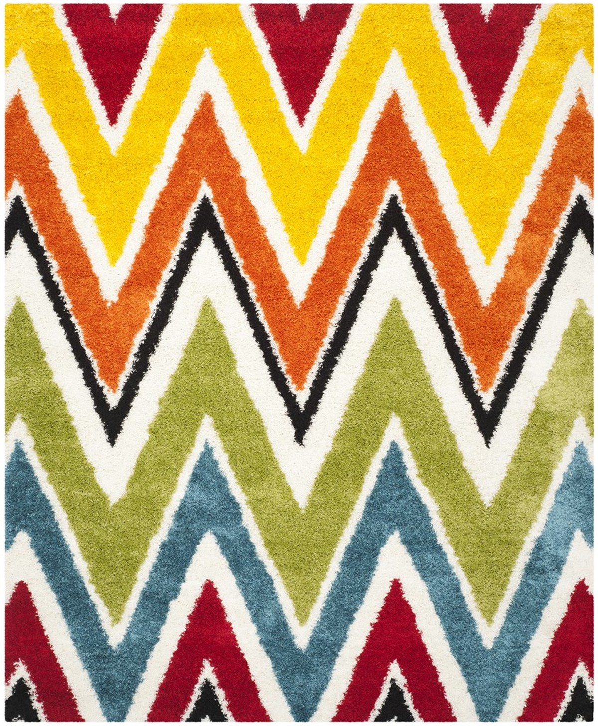 safavieh clearance sgk shag kids sgk567a ivory rug