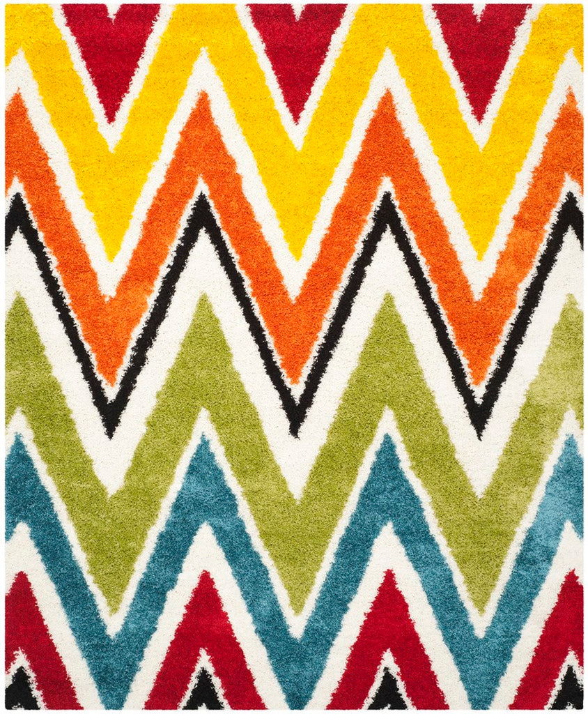 safavieh clearance sgk shag kids sgk567a ivory rug