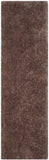 safavieh clearance luxe shag sgx160d brown rug