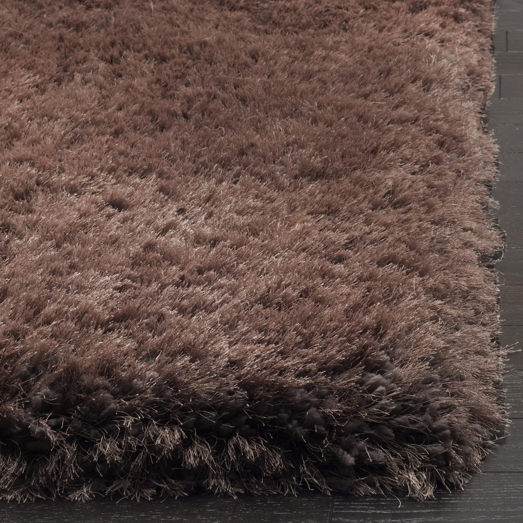 safavieh clearance luxe shag sgx160d brown rug