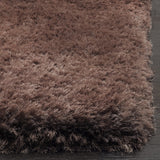safavieh clearance luxe shag sgx160d brown rug