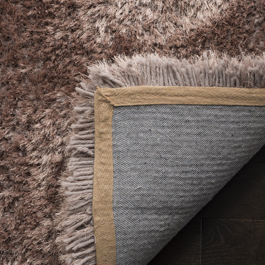 safavieh clearance luxe shag sgx160d brown rug