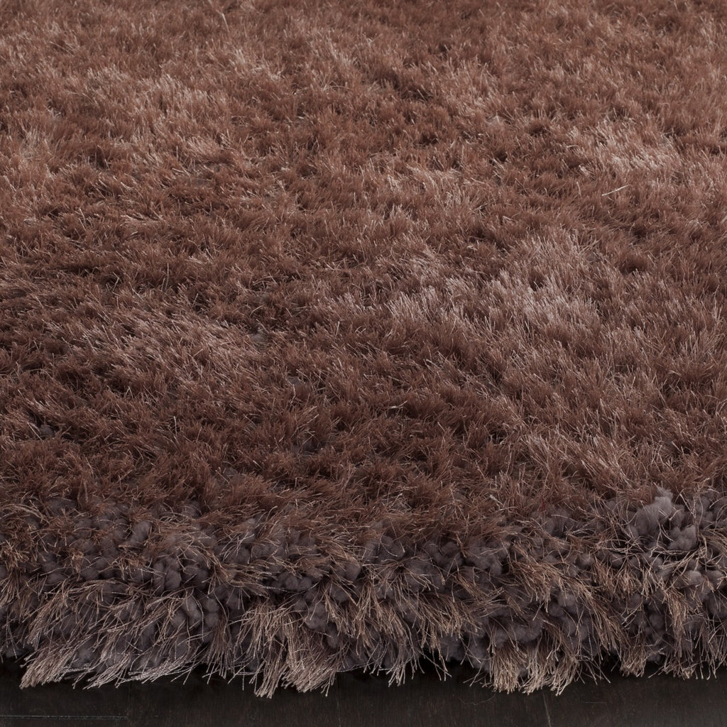 safavieh clearance luxe shag sgx160d brown rug