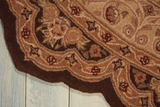 Nourison Heritage Hall HE05 Brown Rug