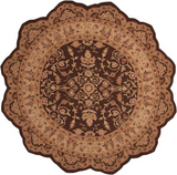 Nourison Heritage Hall HE05 Brown Rug