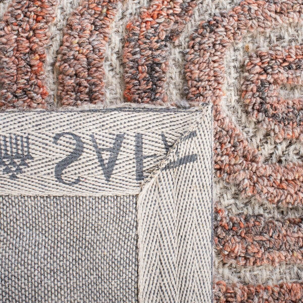 safavieh clearance south hampton sha301p rust rug