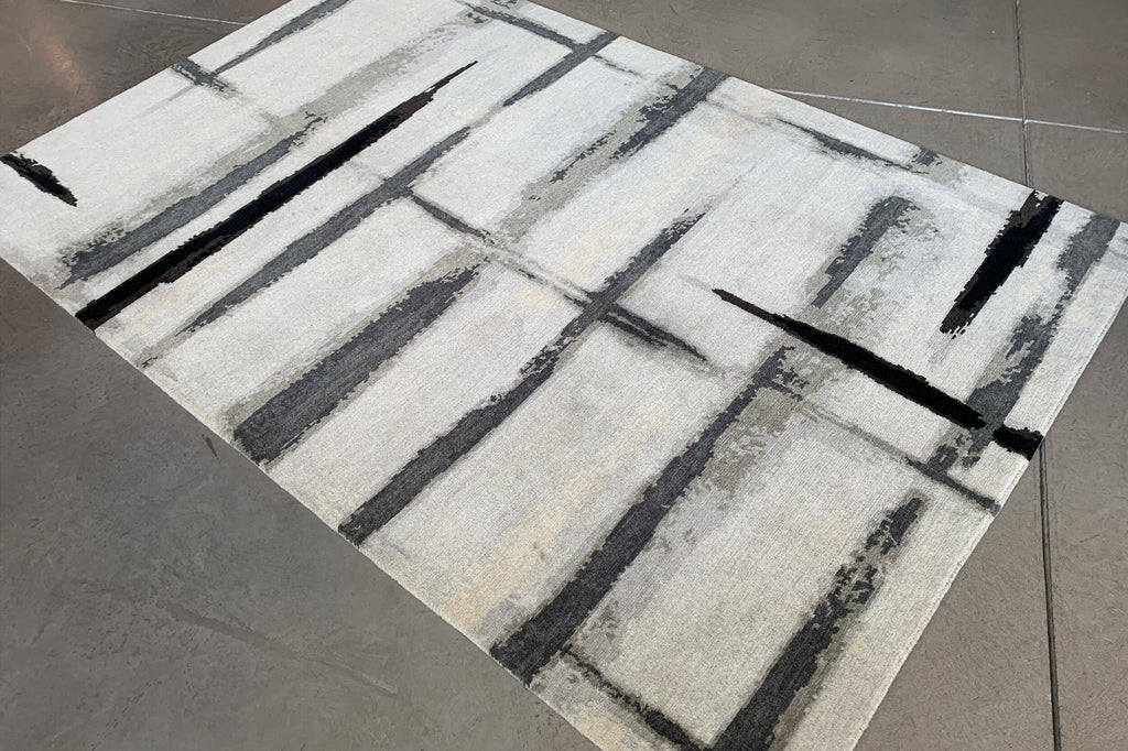 Tibet Rug Company 100 CT Shards Charcoal Rug