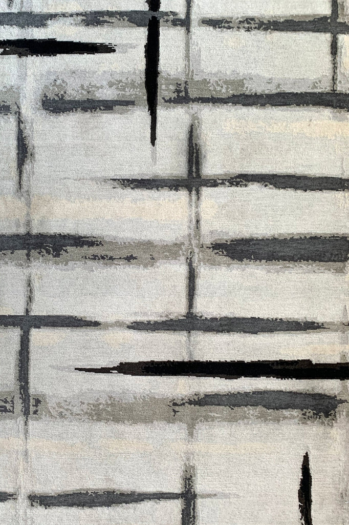 Tibet Rug Company 100 CT Shards Charcoal Rug