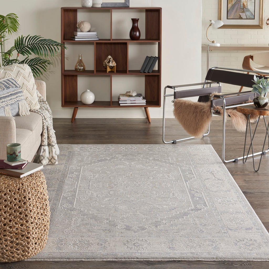 nourison infinite ift02 grey rug