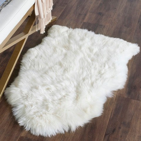 safavieh clearance sheep skin shs211a natural rug