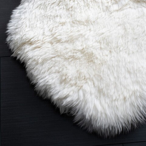 safavieh clearance sheep skin shs211a natural rug