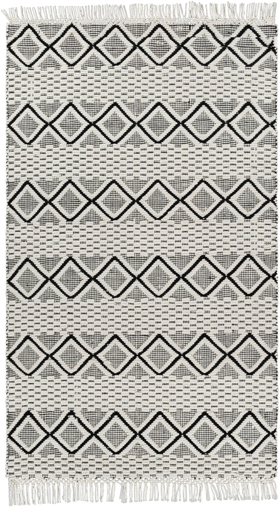 surya saint clair sic 2301 black rug
