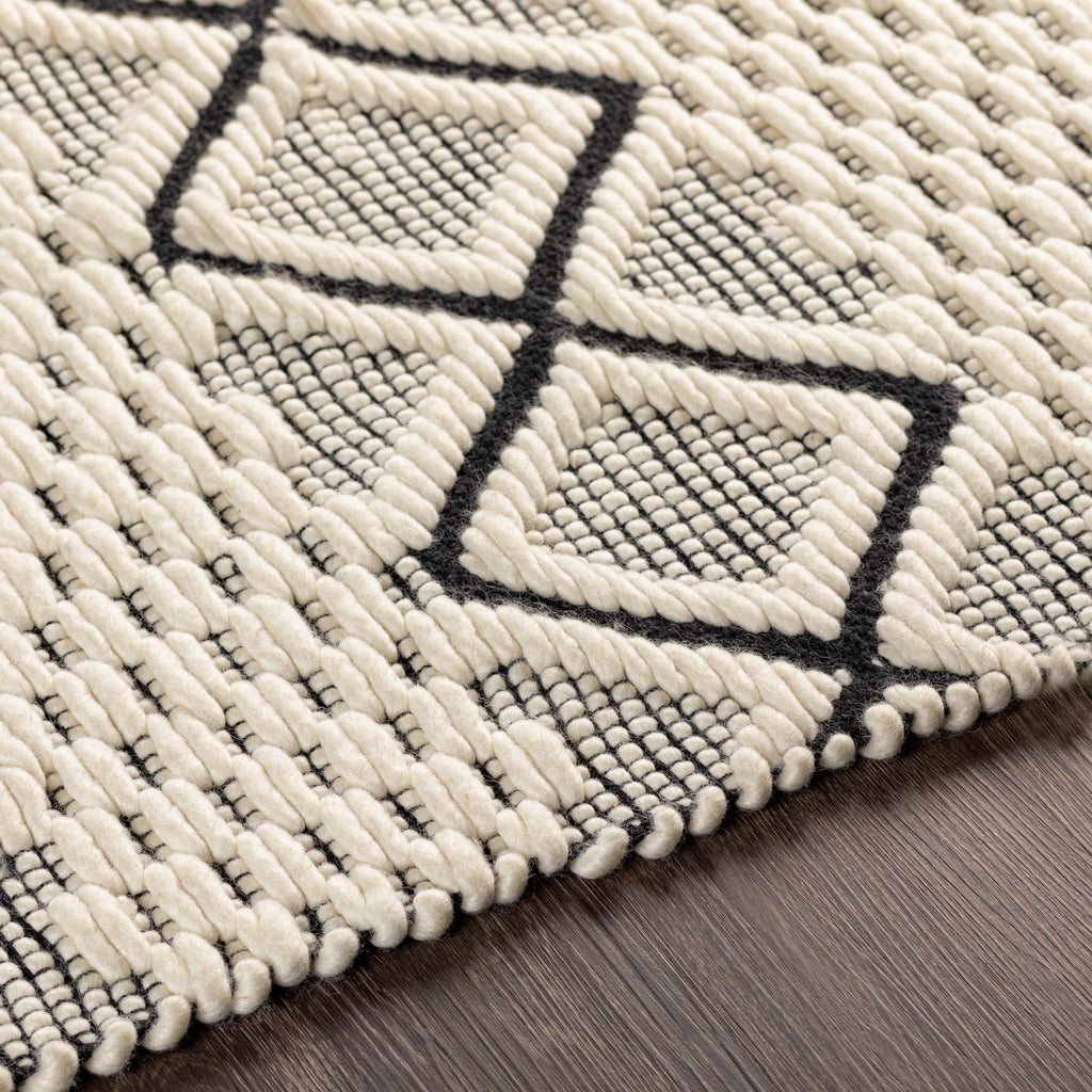 surya saint clair sic 2301 black rug