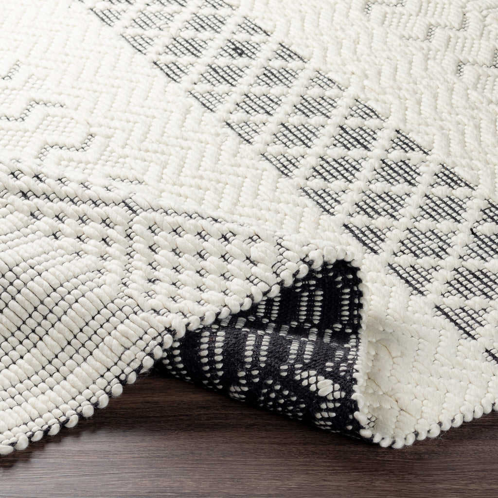 surya saint clair sic 2302 black rug