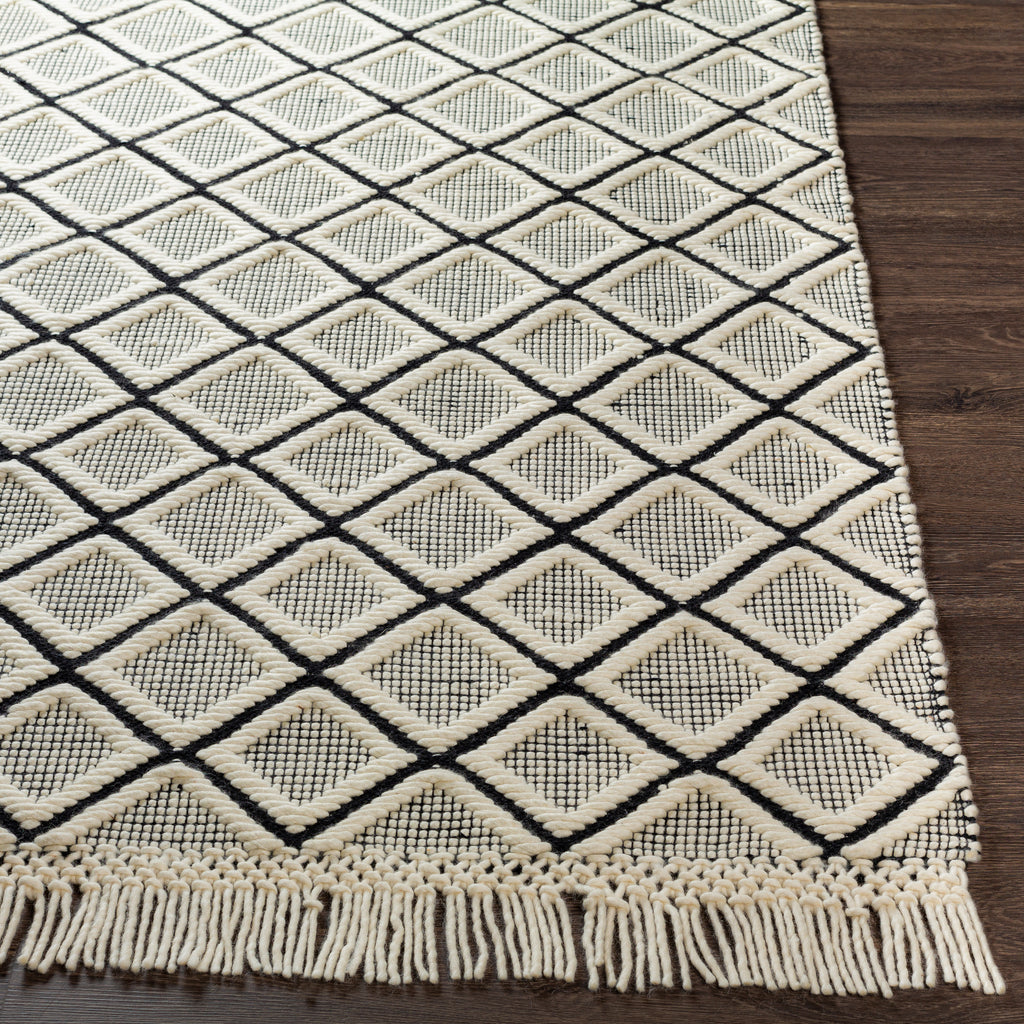 surya saint clair sic 2304 black rug