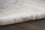 Nourison Clearance Silky Textures SLY04 Blue/Ivory/Grey Rug