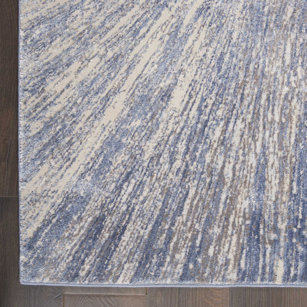 Nourison Clearance Silky Textures SLY05 Blue/Grey Rug