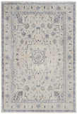 Nourison Clearance Silky Textures SLY08 Ivory/Grey Rug