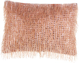 nourison luminescence z0727 blush pillow