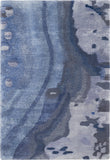nourison prismatic prs05 blue rug
