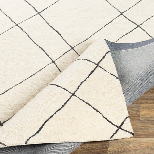 Surya Sinop Black Rug | Wool Rugs | Rugs Done Right 