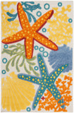 nourison aloha alh24 multicolor rug