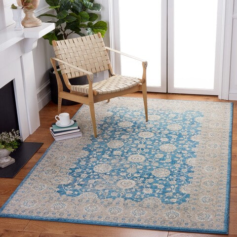 safavieh clearance sofia sof330m blue rug