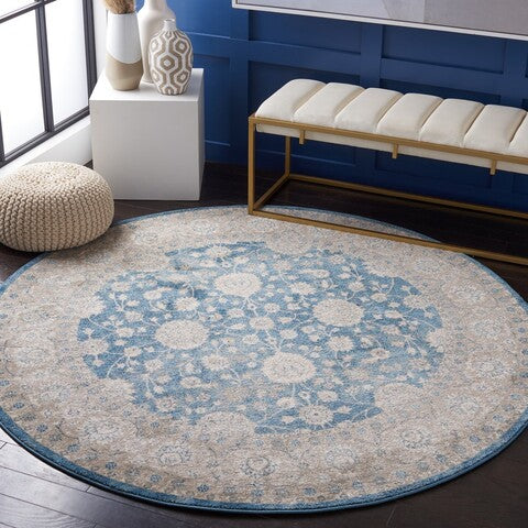 safavieh clearance sofia sof330m blue rug