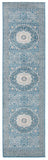 safavieh clearance sofia sof365m blue rug