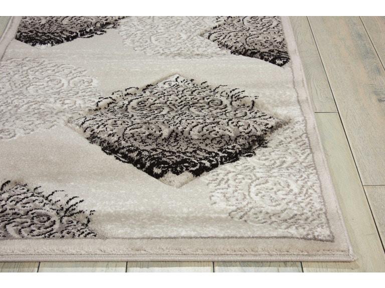 Nourison Clearance Soho SOH08 Ash Rug