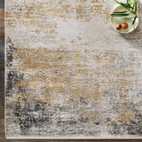 Surya rug co. | medium rug | gray rug | Solar | woven rug | rugs done right