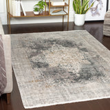 Surya Rug Co. Solar SOR-2305 Charcoal Rug