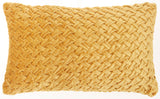 nourison sofia ac234 gold pillow
