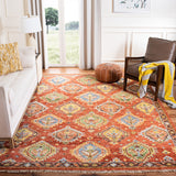 safavieh clearance samarkand 100 srk105p rust rug